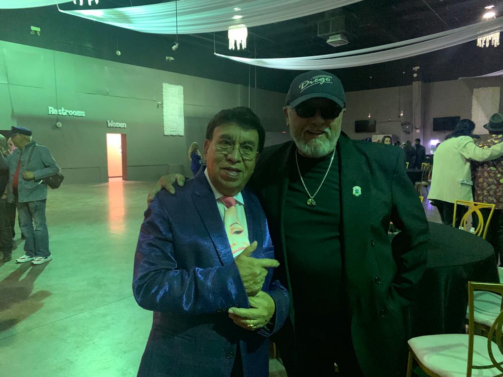 Con Fernando Tapia